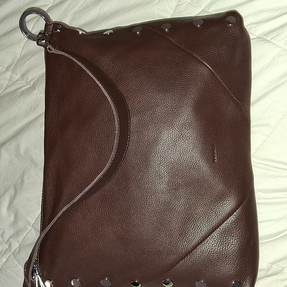 Hammitt Espresso Leather Shoulder Bag